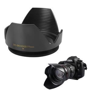 HONGDAK 49mm 52mm 55mm 58mm 62mm 67mm 72mm 77mm 렌즈 후드 니콘 소니 후지 올림푸스용 스크류 꽃잎 카메