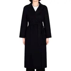막스마라 25FW 블랙 에스투리아 울 코트 2529016081 ESTURIA 013