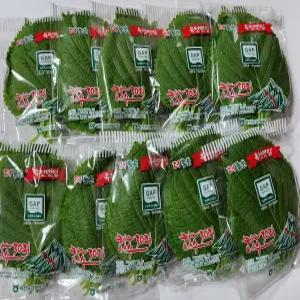 국내산 향이좋은 깻잎 150장