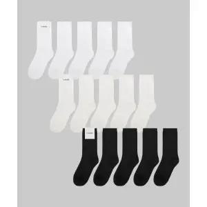 누아트 스튜디오 NUART STUDIO 10pack 코시모 미들 삭스블랙/화이트/코튼화이트 162243