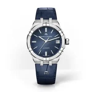 모리스라크로와 아이콘 데이트 오토매틱 39mm 가죽밴드 AI6007-SS001-430-1