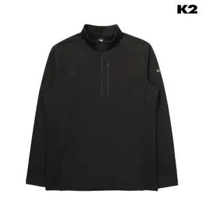 [롯데백화점]케이투 남성 기모 티셔츠 FLYHIKE 동절 하이브리드 집업 티셔츠 KMW23225-JS