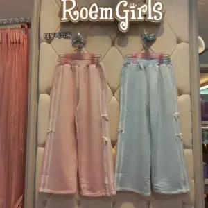 로엠걸즈 DP01 리본  포인트  와이드팬츠 리본 포인트  와이드팬츠  RGSM25W4P