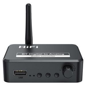 블루투스 오디오 리시버 AUX 옥스 생성기 광학 동축 입력 HIFI