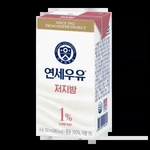 연세우유 저지방 멸균 우유 190ml