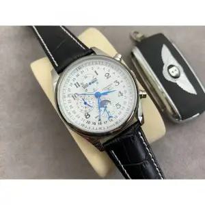 Longines New Master 컬렉션 Moonphase 40mm Men 시계 [세금포함] [정품] L2.673.4.78.3 명품시계 손목시계