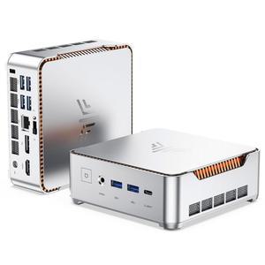 캠루이 하이퍼 H2 미니 게이밍 PC, 인텔 코어 i9-11900H 비트 1195G7/5825U, 최대 4 9GHz 32GB RAM 1TB SSD 데스크톱 컴퓨터, 트리플 4K 디스플레이 6 USB3 2, USB-C, HDMI, DP, WiFi6, BT5 오피스