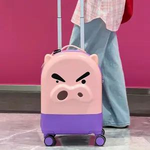 짱구 캐리어 20인치 기내용 부리부리대마왕 여행 비행기 공항 패션 귀여운 트롤리 가방