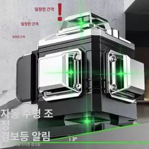 레이저레벨기 12라인 줄자 레벨기 리모콘