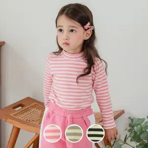 이공사스트라이프티셔츠