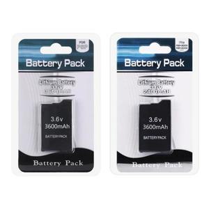 PSP 2000/3000용 3.6V 3600mAh 충전식 리튬 배터리 팩 1000 PSP S110용