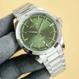 Longines Conquest 자동 mechanical men 시계 [세금포함] [정품] 그린 다이얼 L3.830.4.02.6 명품시계 손목