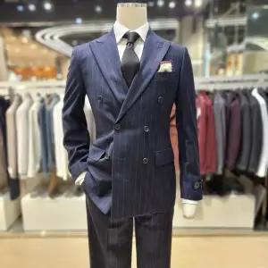 [레노마](하남점)renoma F/W 프리미엄 더블 스트라이프 슈트 RPCMSJ16A