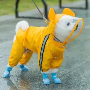 비옷 반려견 우비 산책용 강아지 레인코트