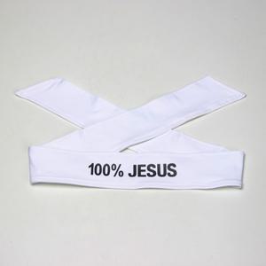 JESUS 프린트 농구 스포츠 머리띠 남녀공용 달리기 피트니스 스웨트밴드 반다나