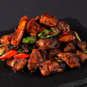 [까박] 직화 숯불 양념치킨 350g 순한맛/매운맛 2종 택1