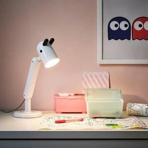 이케아 크룩스 작업등 LED 화이트 지름13x38cm 독서등 무드등 선전등