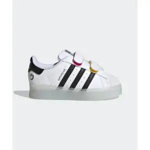 매장정품 ADIDAS 아디다스 KIDS 슈퍼스타 LED 라이트 컴포트 클로저 인펀트 - 화이트 JI0508 629676
