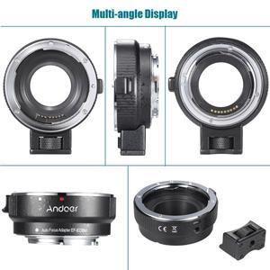Canon EF/EF-S 시리즈 렌즈-EOS M EF-M M2 M3 M10 카메라 본체 지원 이미지 안정성을 위한 Andoer EF-EOSM