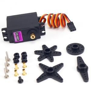 1/2/4Servos digitalMG90S MG996R 서보 메탈 기어는 JR 세단의 RC 헬리콥터 보트 로봇 조작기됩니다.
