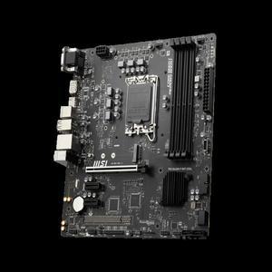 MSI PRO B660M P WIFI DDR4 메인보드 인텔 LGA 1700 128GB 지원 i9 CPU M.2 M ATX