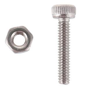 GTBL 100세트 M2x10mm 육각 소켓 헤드 널링 캡 나사 볼트 호환 너트