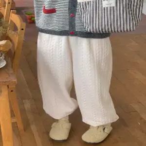 미앤유 루즈 꽈배기 밴딩 조거팬츠 (3color)