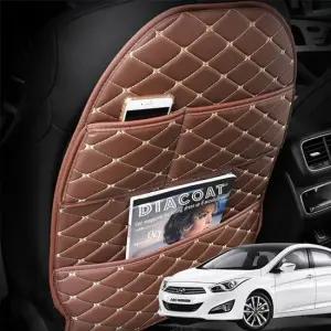 i40 킥커버 뒷자석 수납 포켓 정리함 차량용킥매트 뒷자석커버 수납포켓 뒷자리보호매트