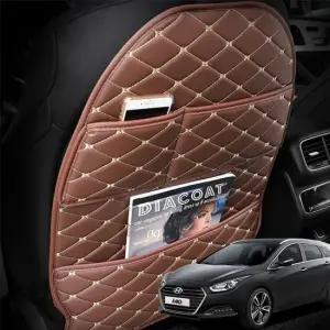 더뉴i40 킥커버 뒷자석 수납 포켓 정리함 차량용킥매트 뒷자석커버 수납포켓