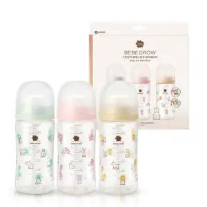 [그린핑거]베베그로우 퓨어베이비 트리플팩 280ml(노꼭지)