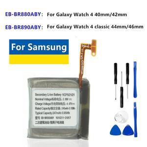 2025 EB-BR880ABY 갤럭시 워치 4 40mm/42mm R860 R860 R865U 배터리, EB-BR890ABY 갤럭시 워치 4 44mm/46mm