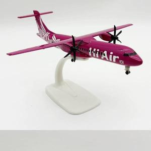 장난감 비행기 금속 스케일 항공기 20cm 한국 하이 에어 항공사 ATR 프로펠러 비행기 바퀴 랜딩 기어 포함