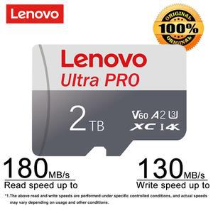 XiaoMi Sandisk 전화/컴퓨터/카메라 용 기존 Lenovo 마이크로 SD 메모리 카드 128GB 256GB 512GB 1TB 2TB TF 플래시