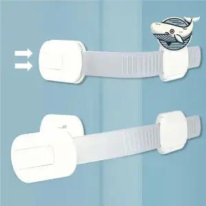 [골드스마일]안전한 잠금장치 조절형 도어스토퍼 서랍 사용