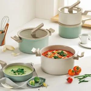 [즉할35%+찜5%] NEW출시! 도루코 마린 IH 세라믹 편수냄비 20cm or 양수냄비 24cm 택1