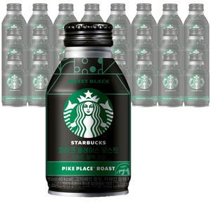 스타벅스 파이크플레이스 스위트블랙 275ml x 24캔