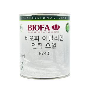 비오파 이탈리안 엔틱오일 8740 750ml 가구 목재 마감오일