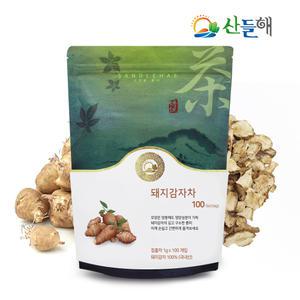 국산 볶은 돼지감자차 티백 100개입