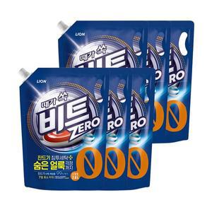 [비트]액체 진드기케어 제로 2L리필 x 6개(1BOX) (드럼)