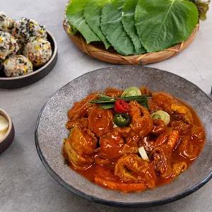 클릭 막꿔스 매콤 양념 곱창 200g 술안주 캠핑요리