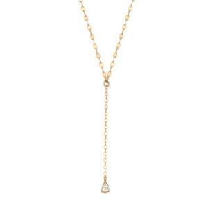 [로이드]1층 동아수성 Y드롭 14K GOLD 골드 목걸이 (LNN16048G)