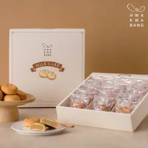 [화과방] 우유앙빵세트 35gx15개입 (+쇼핑백) / 선물세트 만주 아이간식 어린이집 개별포장