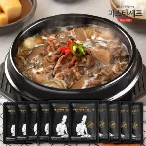 [미스타셰프] 버섯뚝배기불고기 400g x 10팩