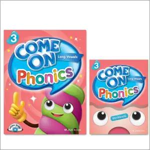 [카드10%] Come On Phonics 컴온 파닉스 3 SB + WB 세트 (전2권)