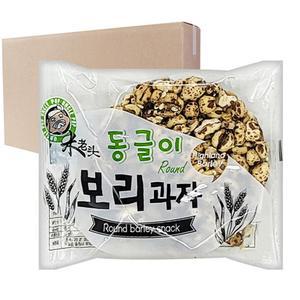 보리 튀밥강정 240입 밀뻥 과자 낱개 개별 포장 대량 구매 어린이집 유치원 간식