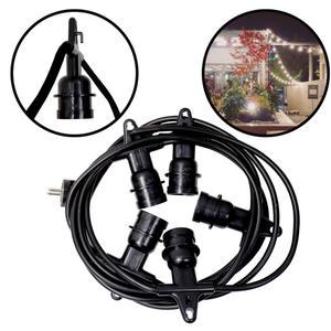 UG 파티라이트 5구 5M 연등 파티벨트 스트링라이트 카페 야외행사 축제장 줄조명 오징어등