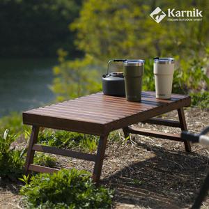 카르닉 접이식 원목 테이블 우드 폴딩 캠핑테이블 FCT-001