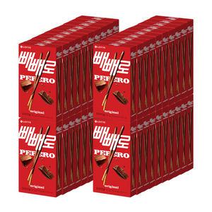 롯데 빼빼로 초코 54gx40개(1BOX)
