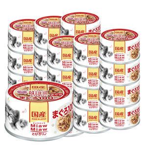 아이시아 먀우먀우 토비키리 캔 60g 24개 참치