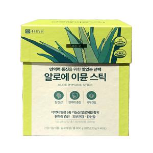 종근당건강 알로에 이뮨스틱 20g x 40포